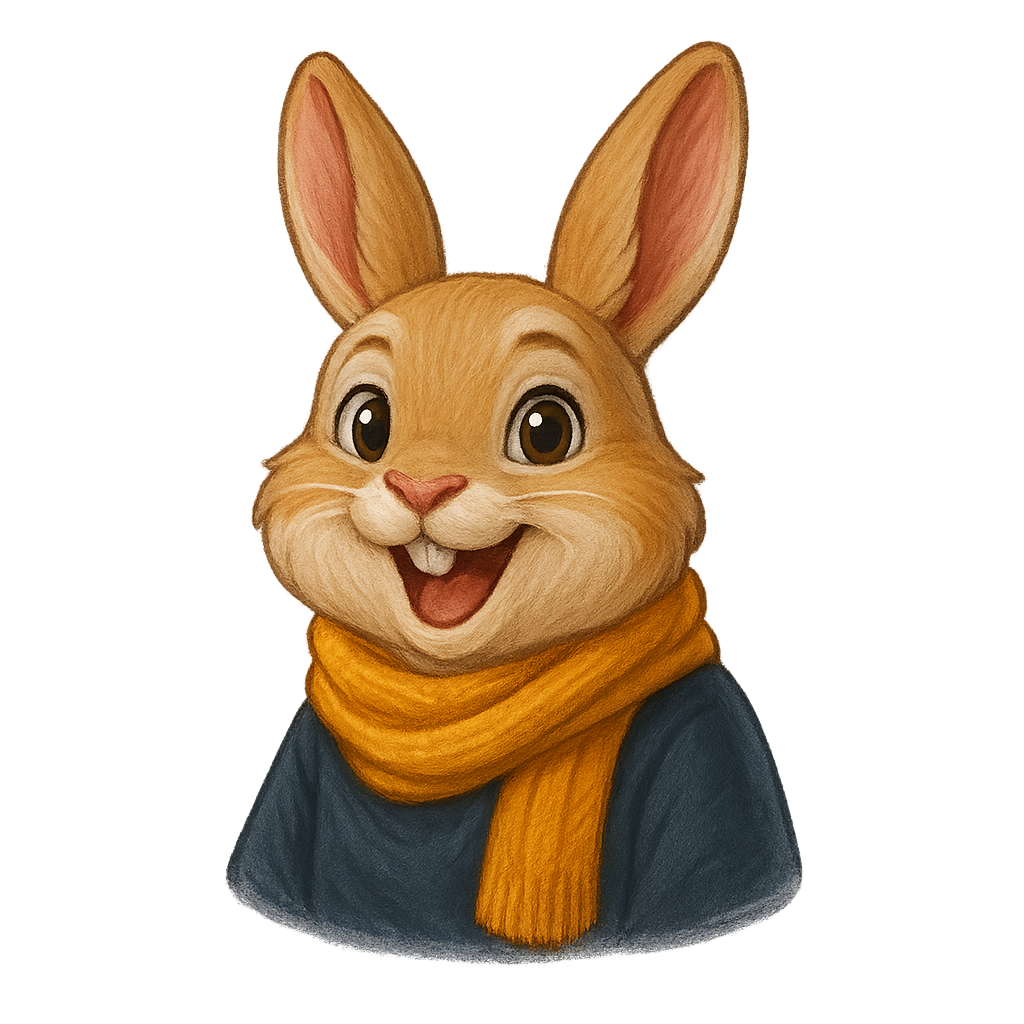 Rabbit mascot — HopHustle (Partnerships)